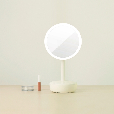 SY-0069 Vanity Mirror with Bluetooth Speaker and Table Lamp