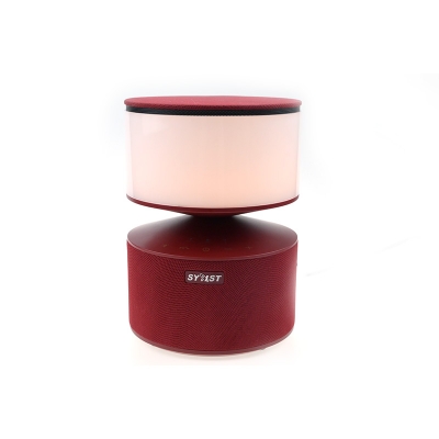 SH-001 Bedside Lamp Bluetooth Speaker, with LED Color Changing and USB Charging Port for Mobile Devices