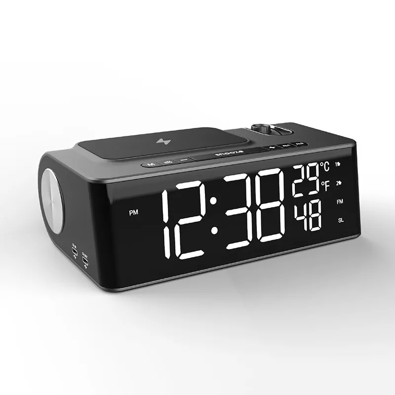 Why Is a Digital Clock Radio with Wireless Charging the Perfect Addition to Your Bedroom